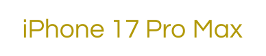 iPhone 17 Pro Max